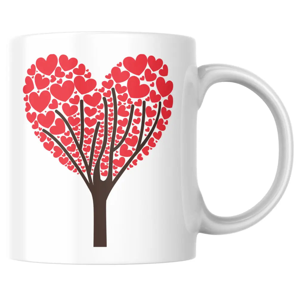 Mug Coeur-Arbre — mug personnalisé en céramique