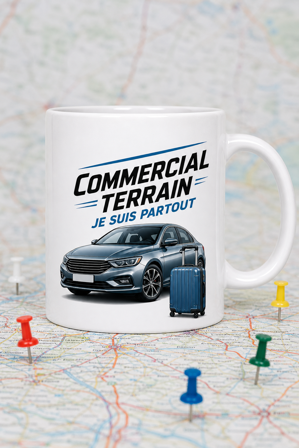 Mug Commercial Terrain — mug personnalisé en céramique