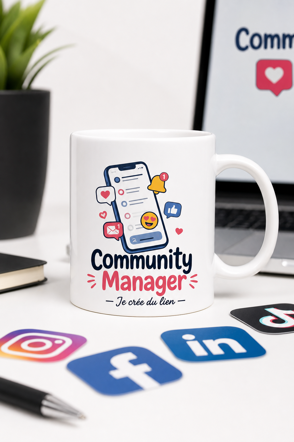 Mug Community Manager — L expression unique pour votre passion digitale