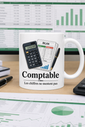Mug Comptable Précis — L attention qui célèbre la rigueur et l expertise