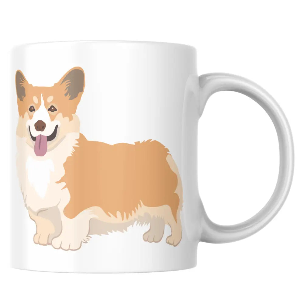 Mug corgi personnalisé