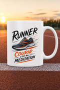 Mug Course à Pied — L énergie qui accompagne chaque foulée intense