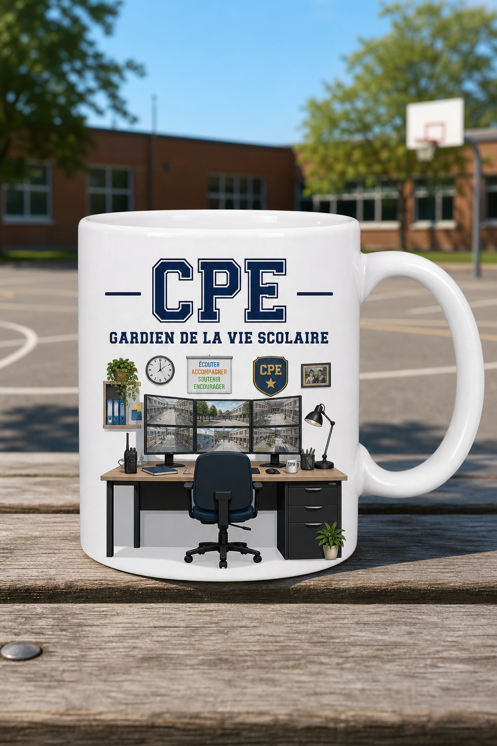 Mug CPE Vigilant — L hommage chaleureux à ceux qui veillent au quotidien