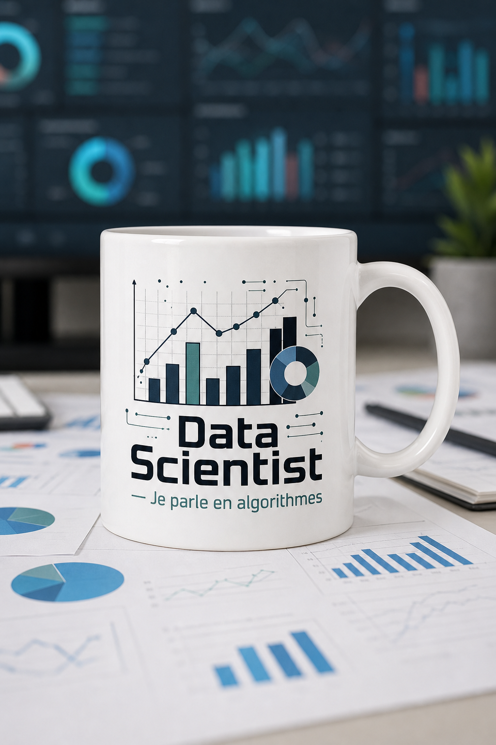 Mug Data Scientist — Un clin d'œil passionné pour les experts des données