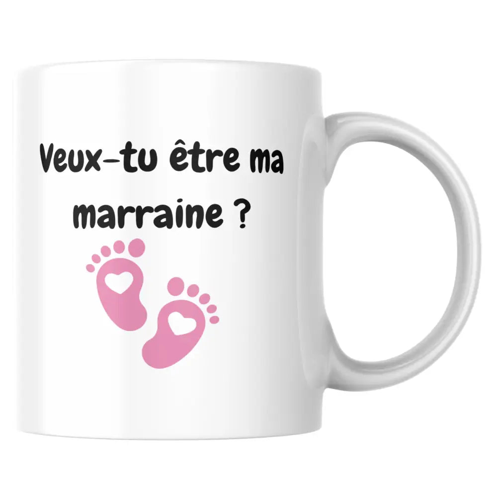 Mug Demande Marraine personnalisé