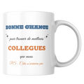 Mug départ collègues – tasse en céramique humour bureau – Instant Mugs - Mug