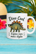 Mug Dino Cool — Un compagnon pétillant pour vos pauses café