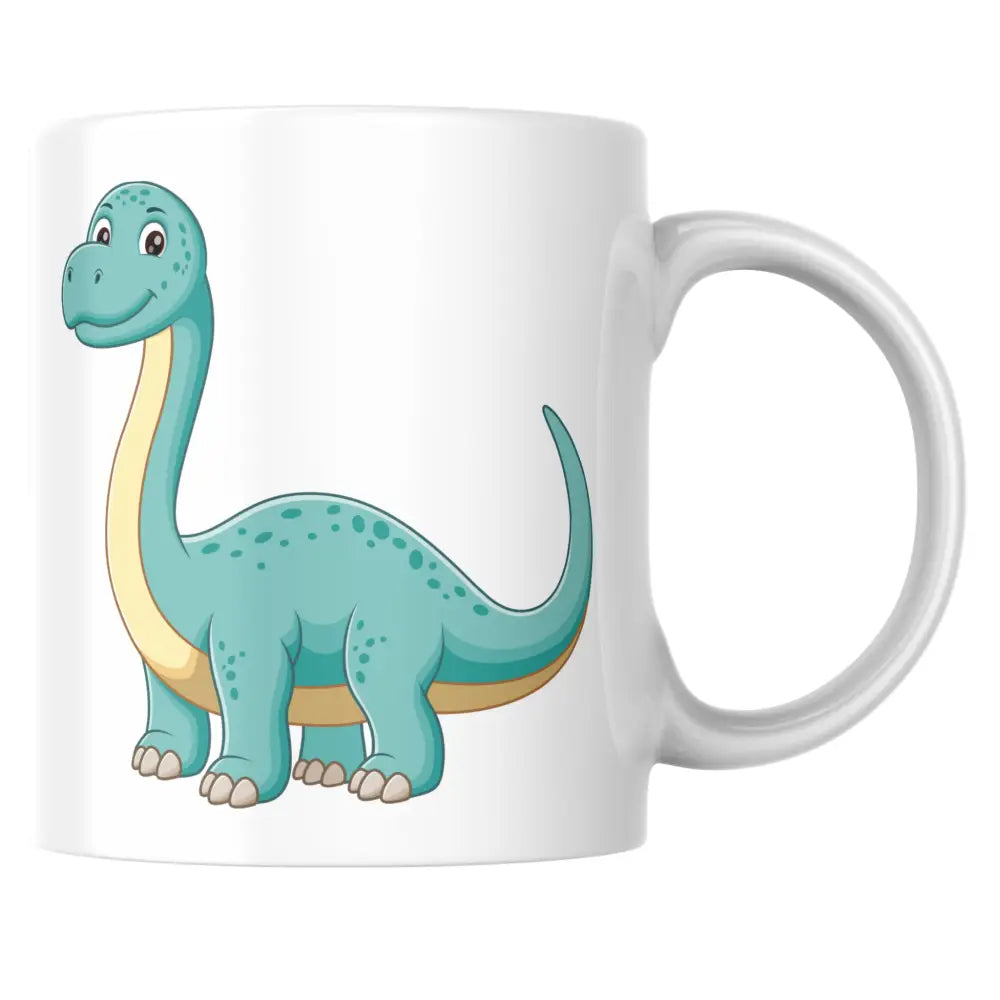 Mug dinosaure vert personnalisé