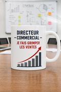 Mug Directeur Commercial — L hommage élégant pour piloter vos succès