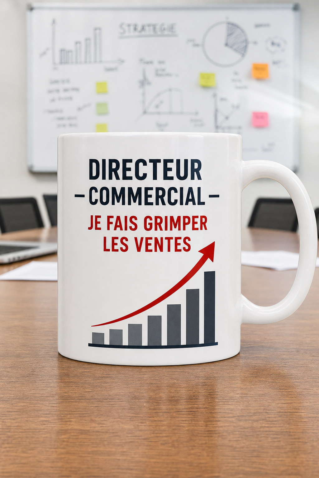 Mug Directeur Commercial — L hommage élégant pour piloter vos succès