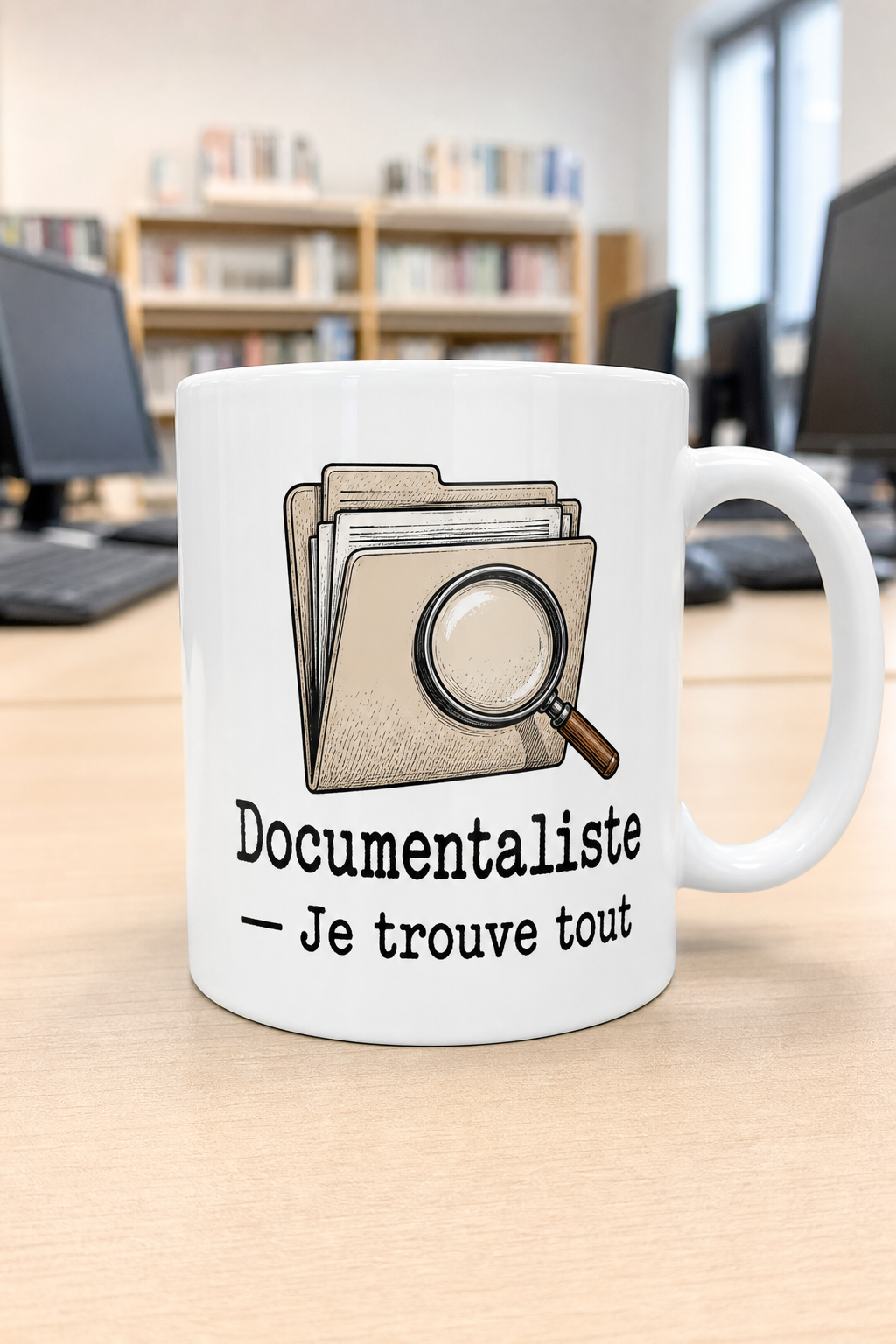 Mug Documentaliste — L hommage chaleureux aux gardiens du savoir