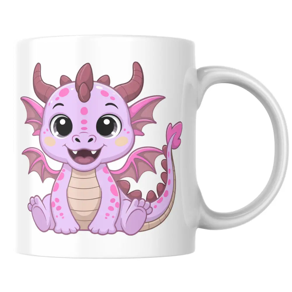 Mug Dragon Rose Mignon personnalisé