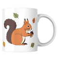 Mug écureuil automnal – tasse en céramique nature & mignonne – Instant Mugs - Mug