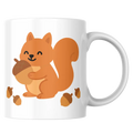 Mug écureuil – tasse en céramique mignonne et personnalisable – Instant Mugs - Mug