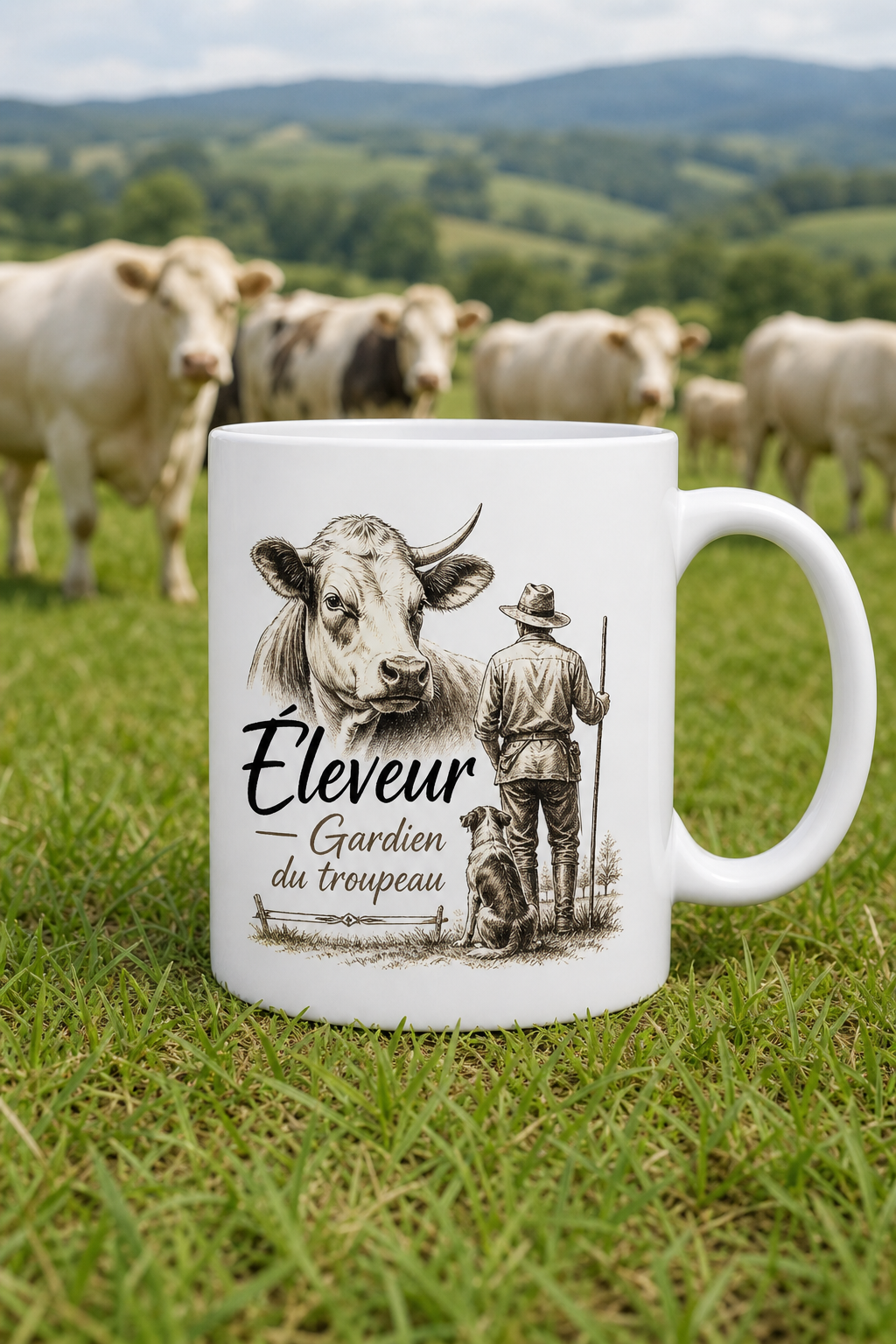Mug Éleveur — L hommage chaleureux à ceux qui vivent au rythme de la nature