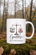 Mug Equinoxe — Un cadeau personnalisé qui célèbre l'harmonie des saisons