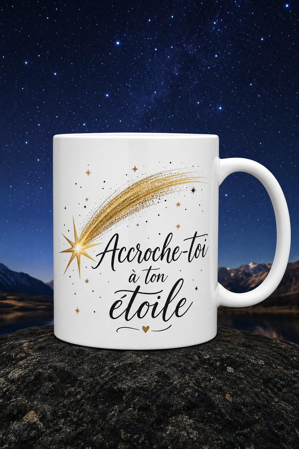 Mug Étoile Filante — Un souffle d'émerveillement à chaque gorgée
