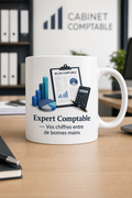 Mug Expert Comptable — L hommage original pour les pros des chiffres passionnés