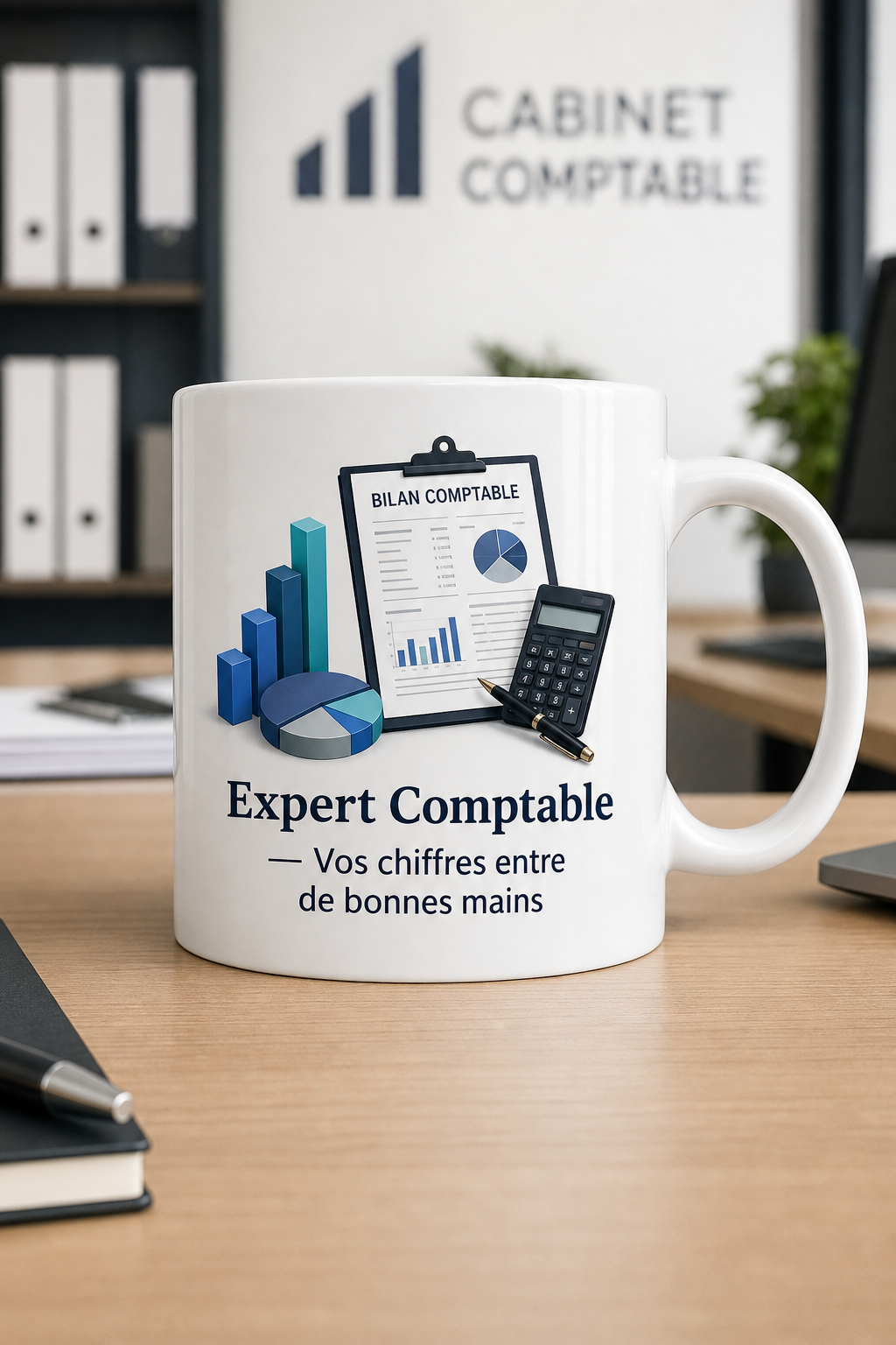 Mug Expert Comptable — L hommage original pour les pros des chiffres passionnés