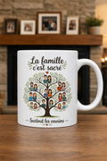 Mug Famille & Cousins — L émotion chaleureuse d'un lien unique et précieux