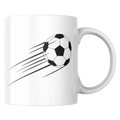 Mug football – tasse céramique ballon en mouvement – Instant Mugs - Mug