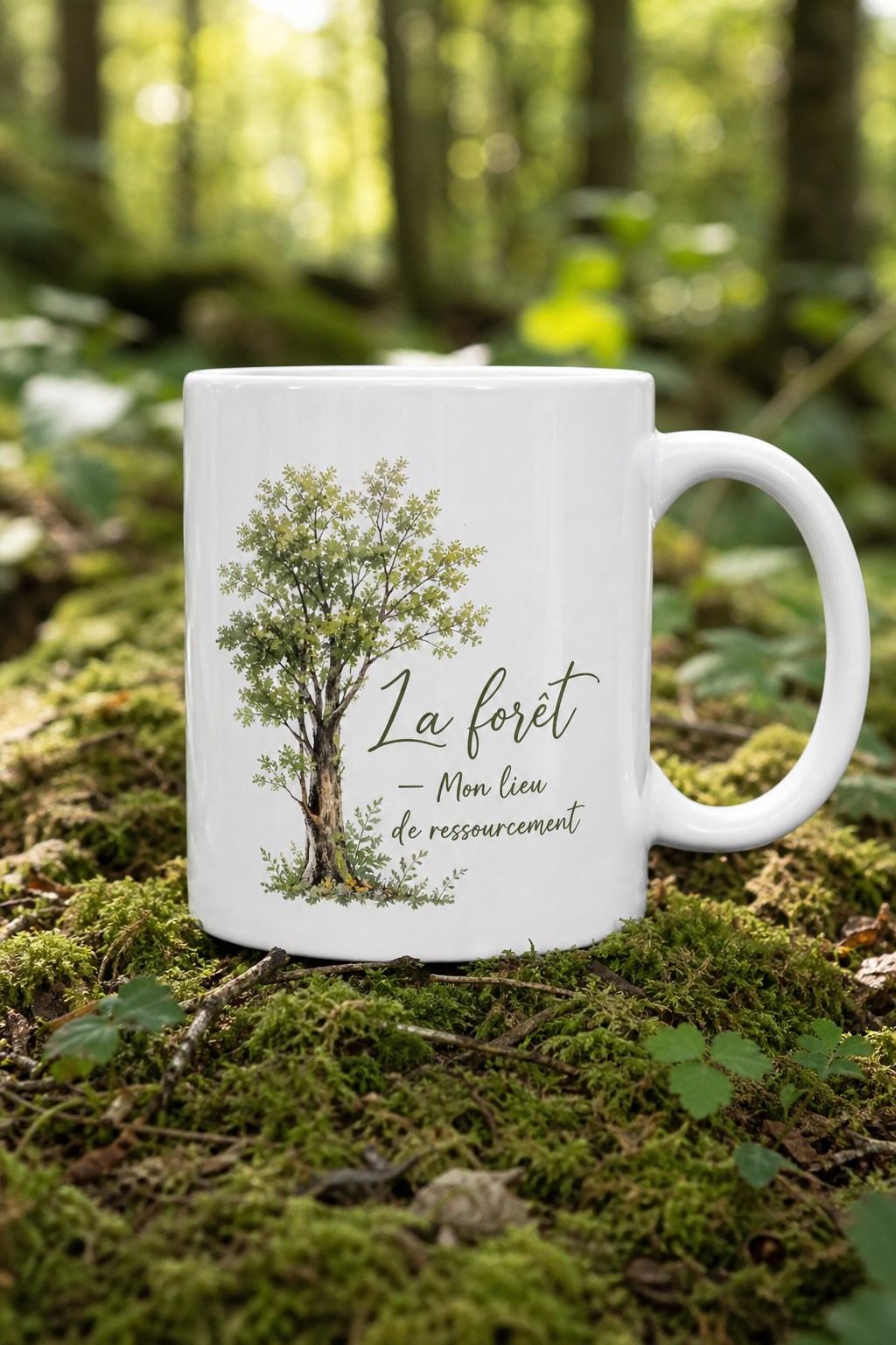 Mug Forêt — Un lien chaleureux avec la nature au quotidien