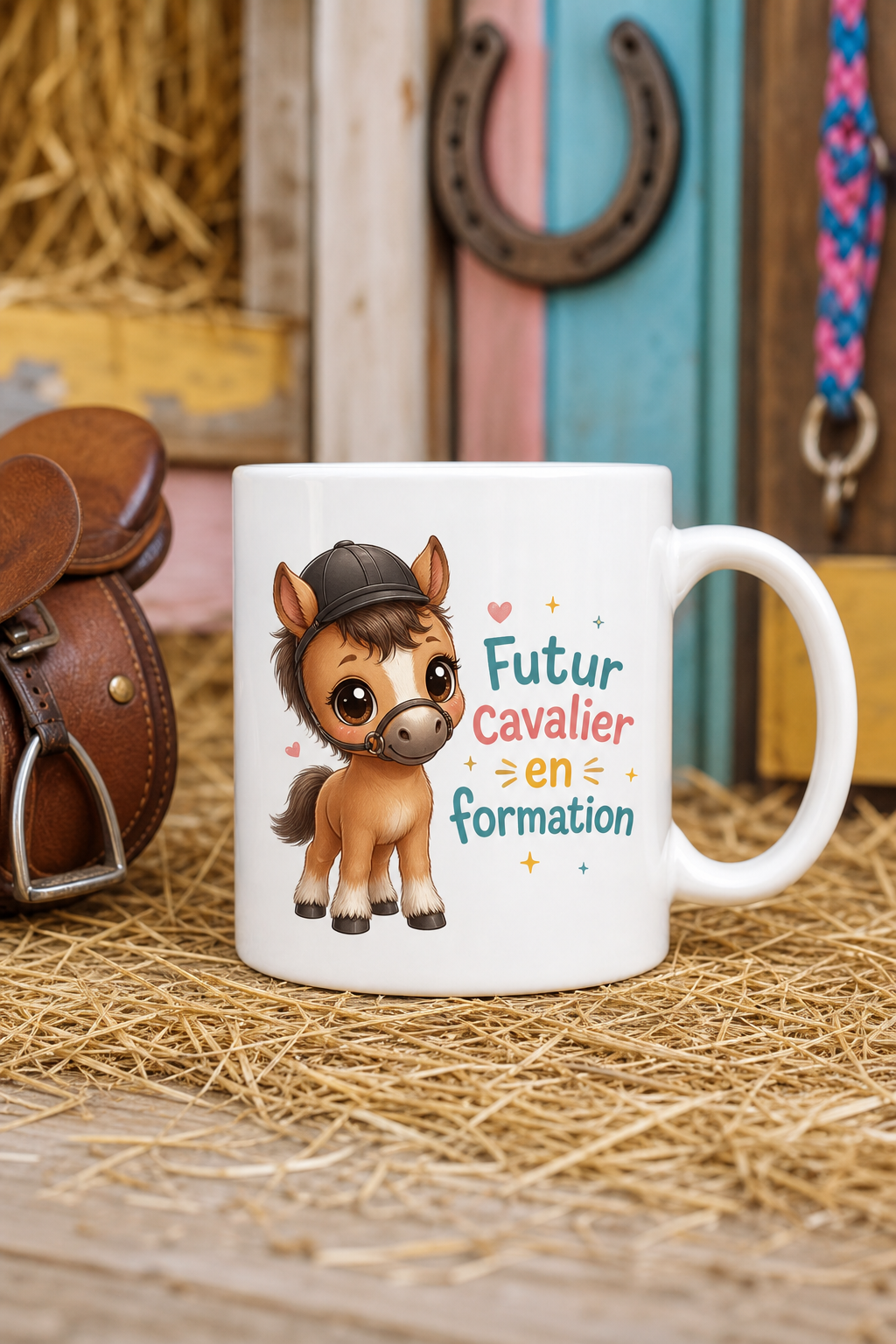 Mug Futur Cavalier — L émotion unique pour les passionnés d équitation en devenir