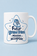 Mug Futur Grand Frère — Le cadeau plein d'émotions pour un nouveau rôle exceptionnel