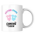 Mug futur papa – tasse annonce grossesse “Coming Soon” – Instant Mugs - Mug