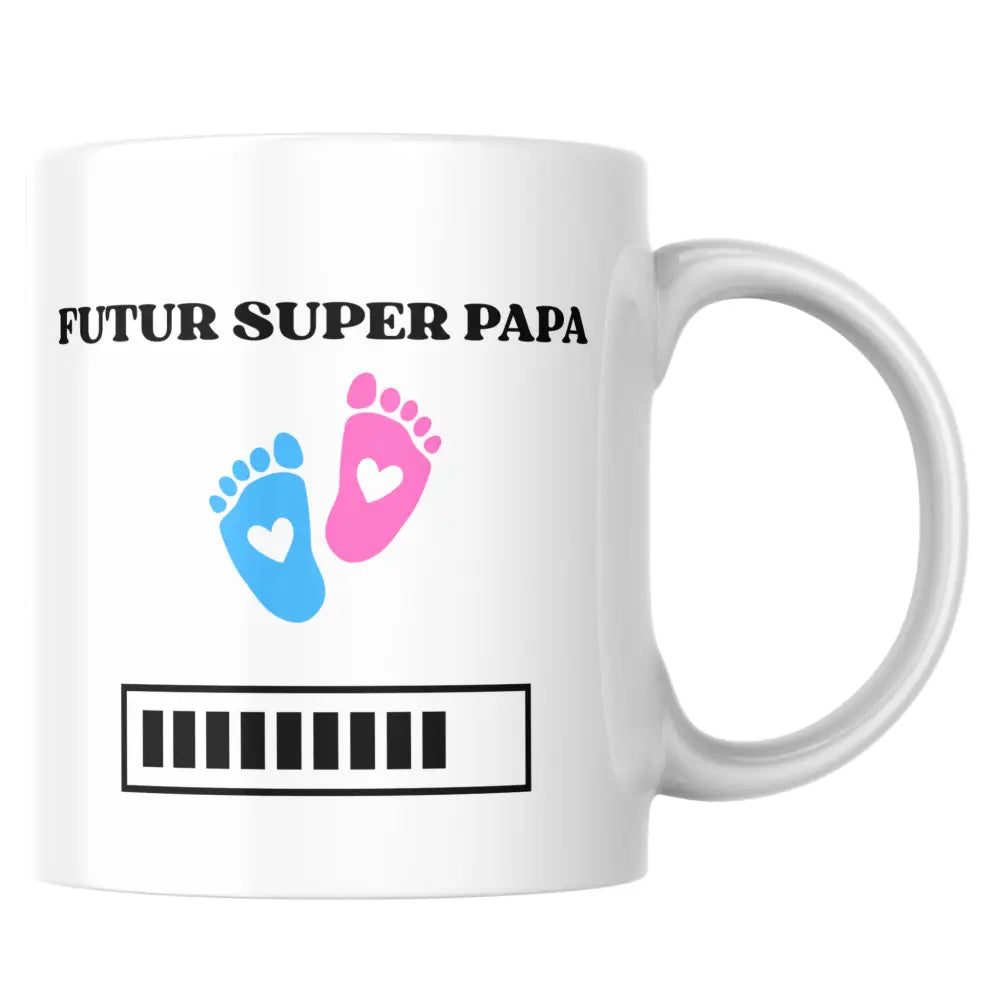 Mug futur papa – tasse en céramique humour grossesse
