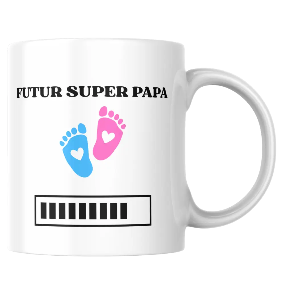 Mug futur papa – tasse en céramique humour grossesse – Instant Mugs