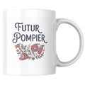 Mug Futur Pompier – Tasse enfant illustrée