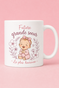 Mug Future Grande Soeur — L émotion d un nouveau rôle à célébrer