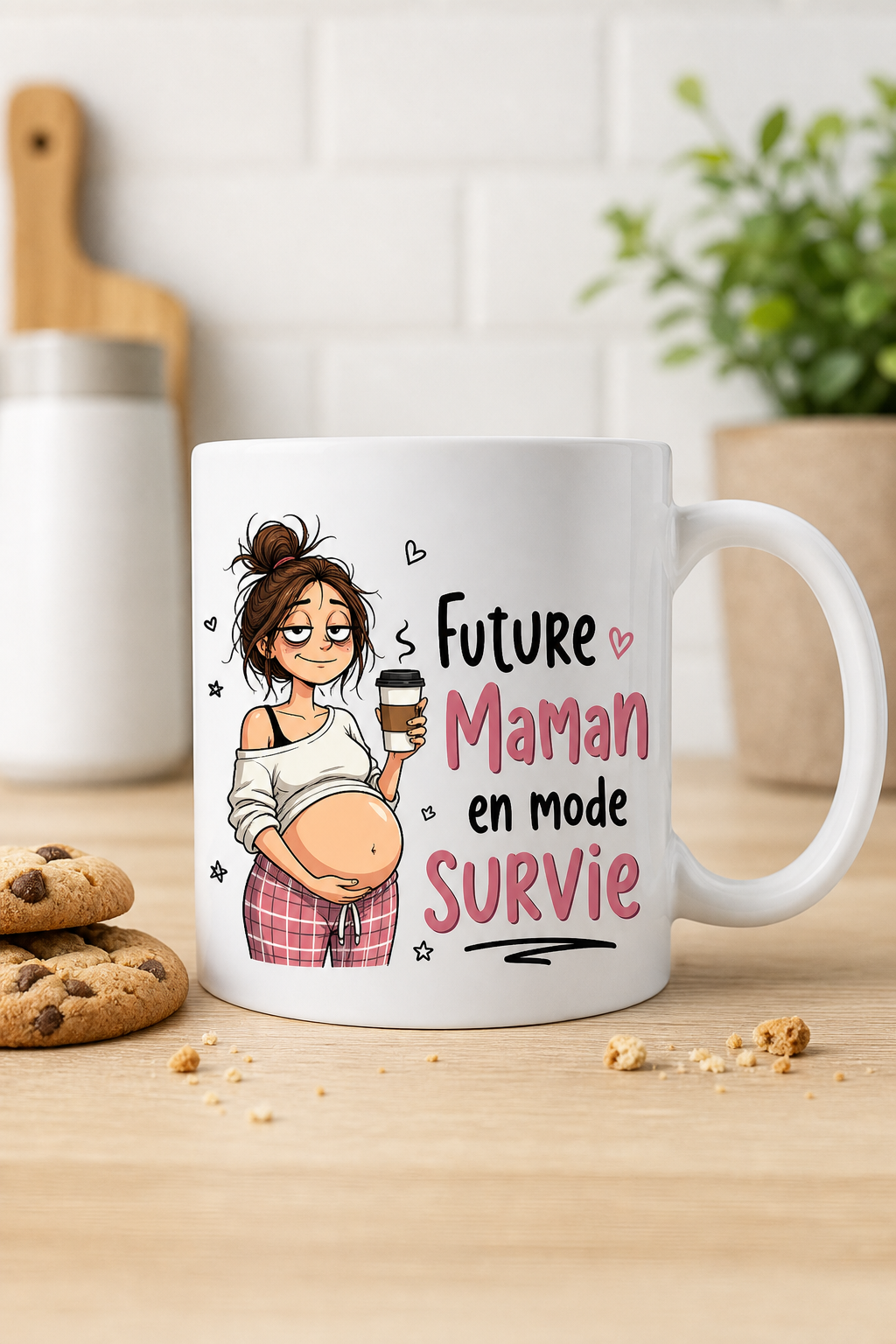 Mug Future Maman Humour — Un clin d œil doux pour ce merveilleux voyage