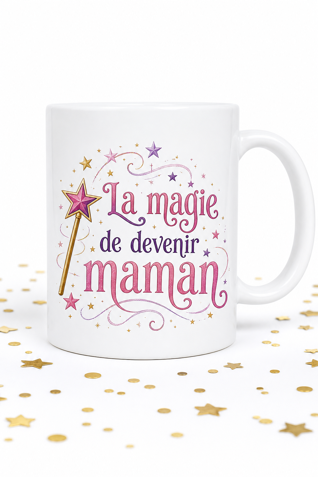 Mug Future Maman Magie — Un doux symbole pour accueillir la vie