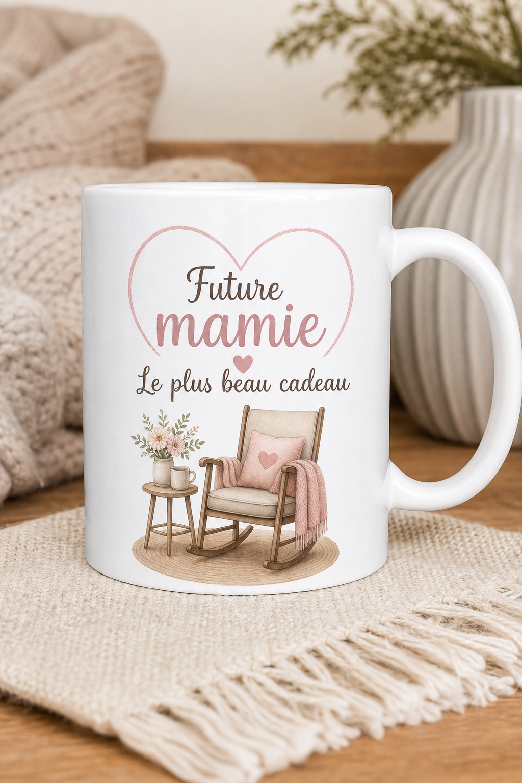 Mug Future Mamie — L émotion unique d une annonce pleine de tendresse