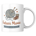 Mug Future Mamie - Tasse illustrée tricot & douceur - vue 1