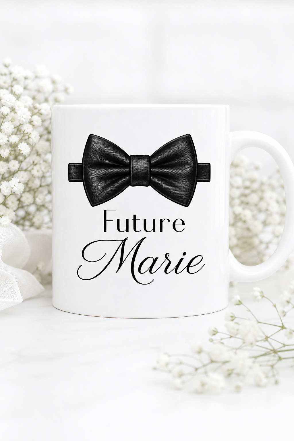 Mug Future Marie — Une surprise qui célèbre un engagement tout en douceur