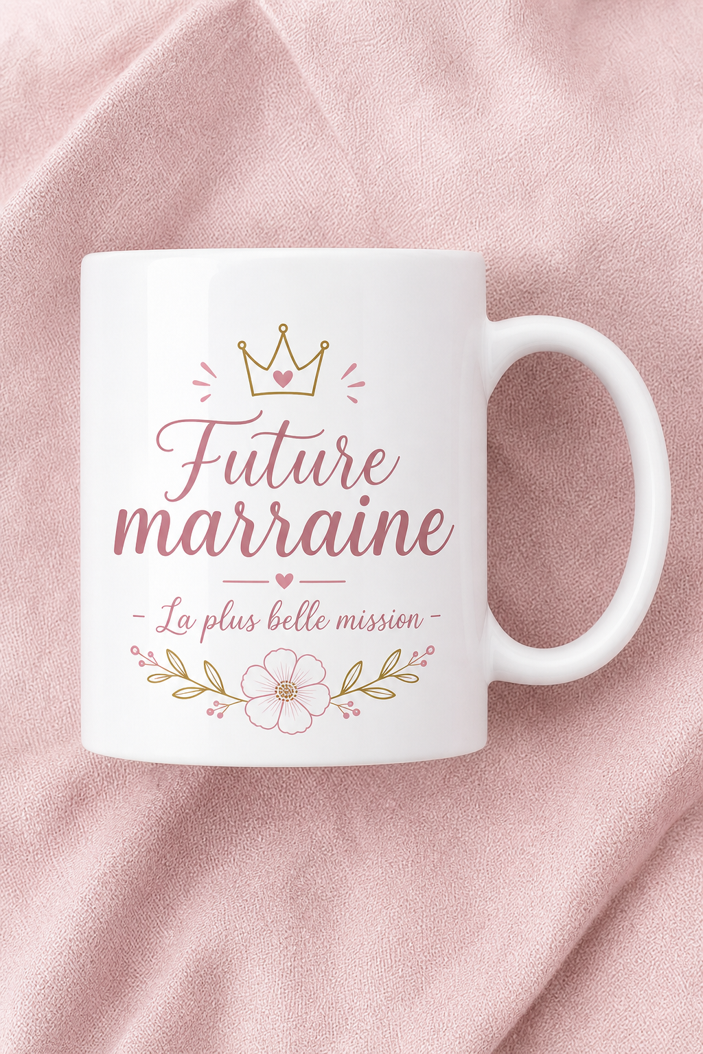 Mug Future Marraine — Le cadeau chargé d'émotion pour un moment inoubliable