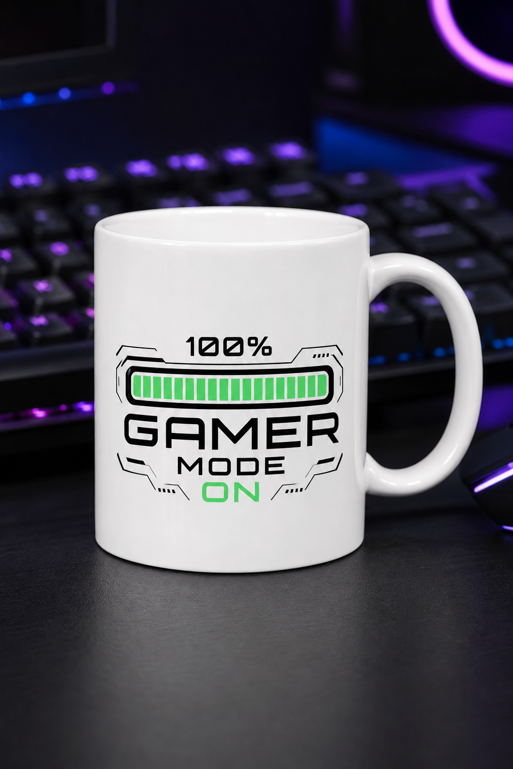 Mug Gamer Mode On — L énergie du jeu au creux de vos mains