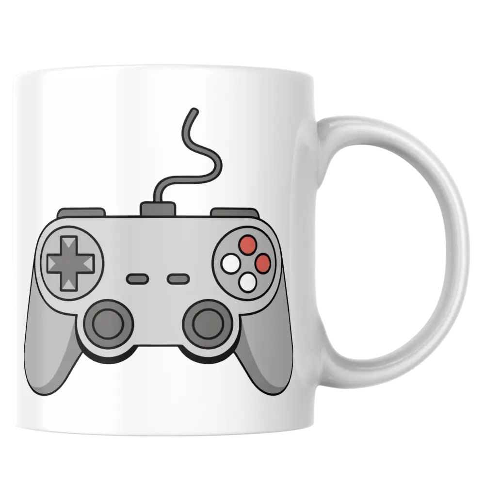 Mug gamer – tasse manette rétro en céramique personnalisable – Instant Mugs - Mug