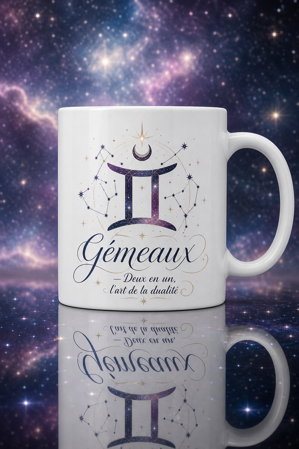Mug Gémeaux Curieux — Pour révéler toute votre personnalité éclatante