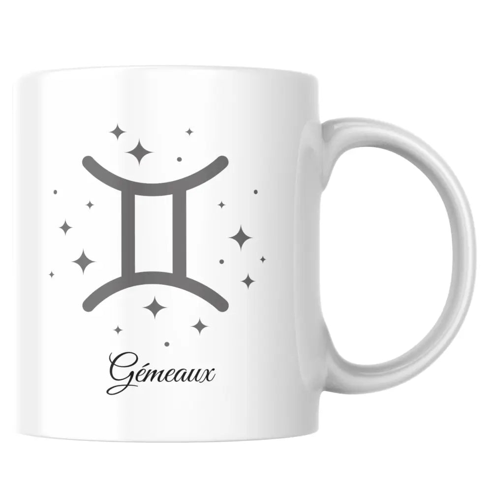Mug Gémeaux — Tasse signe astrologique élégante