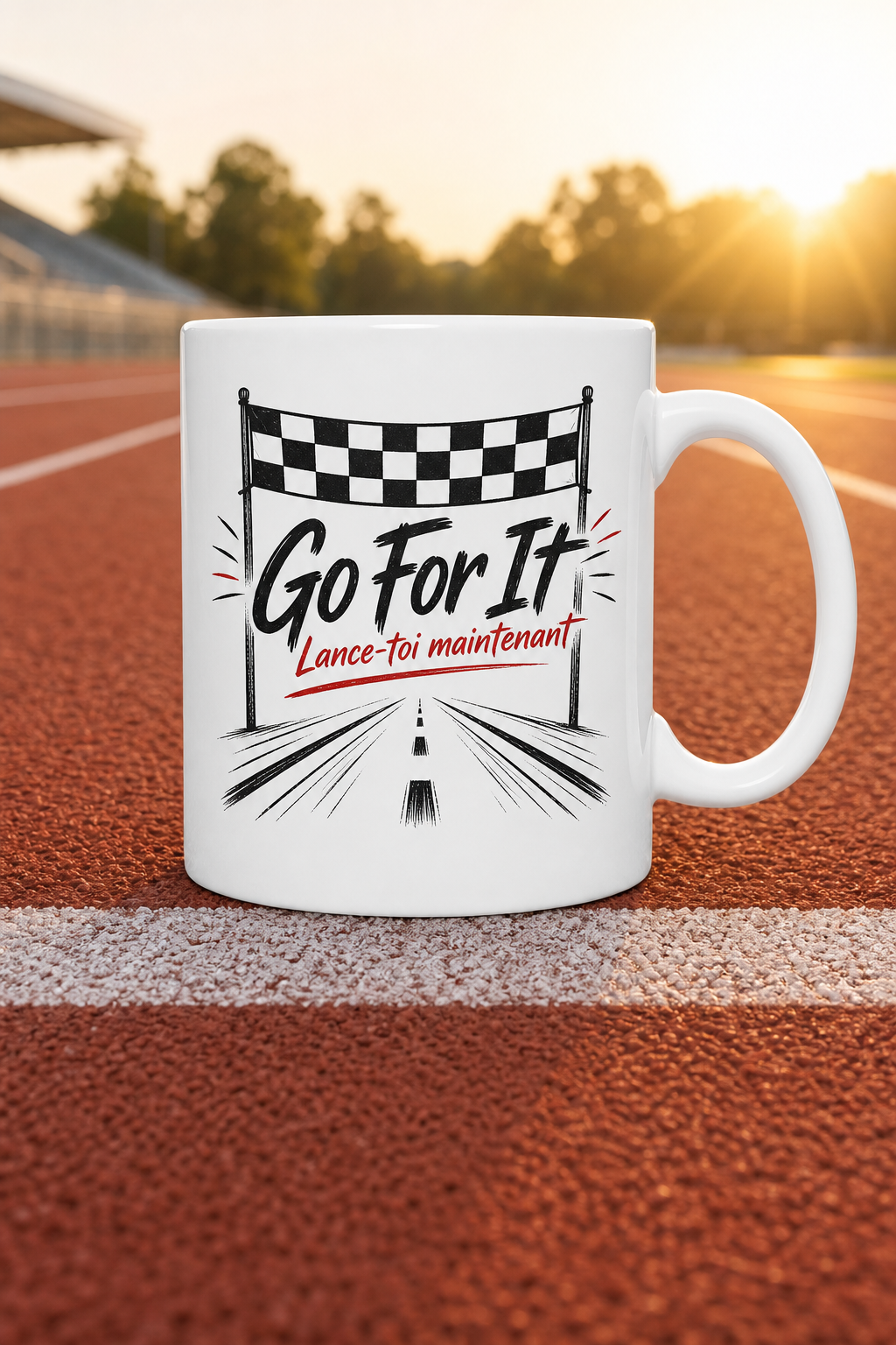 Mug Go For It — L énergie motivante qui accompagne chaque instant