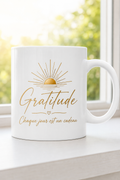 Mug Gratitude Daily — Pour savourer chaque instant avec reconnaissance
