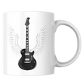 Mug guitare – tasse en céramique guitare électrique & ailes – Instant Mugs - Mug