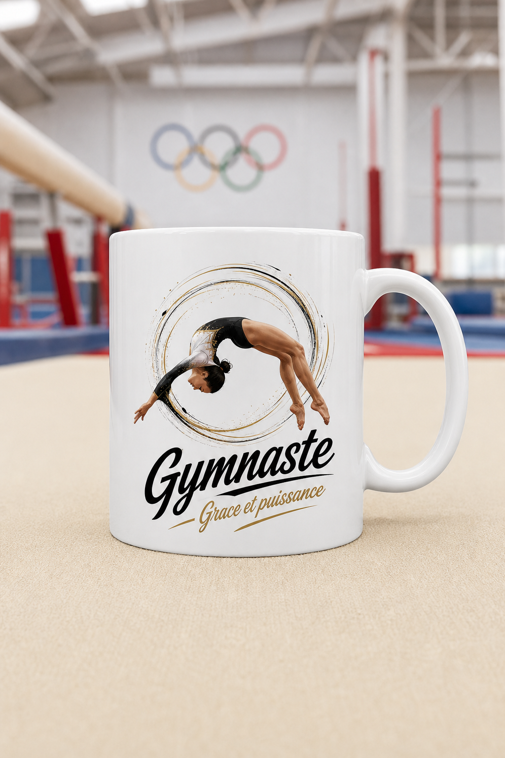 Mug Gym Artistique — La passion grace et puissance à chaque gorgée