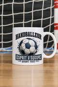 Mug Handball Équipe — Le soutien chaleureux qui accompagne chaque match