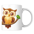 Mug hibou mignon personnalisé