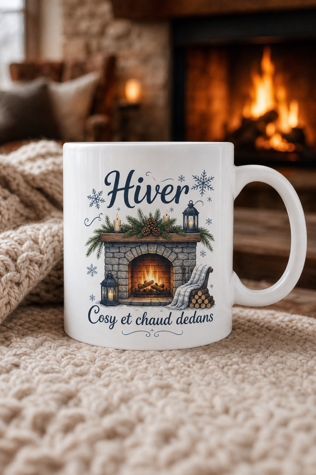Mug Hiver Cosy — La chaleur douce pour vos moments d hiver réconfortants